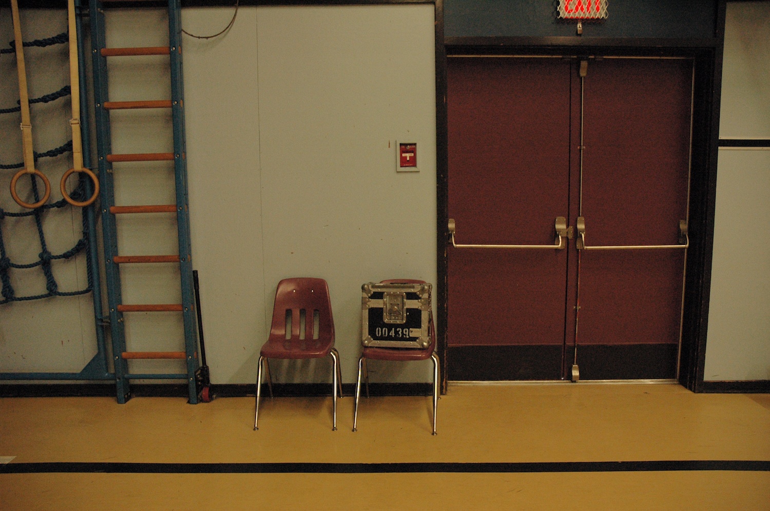 Chairs in Gym
